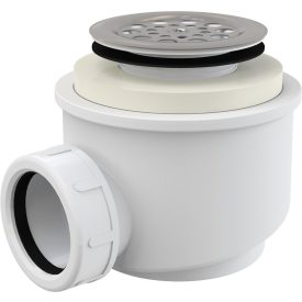 Alcaplast A46 50 zuhanytálca szifon rozsdamentes ráccsal