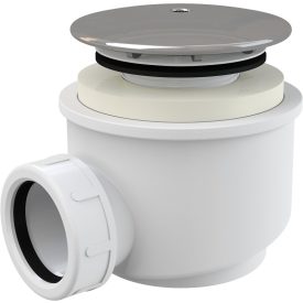 Alcaplast A47CR 60 zuhanytálca szifon króm