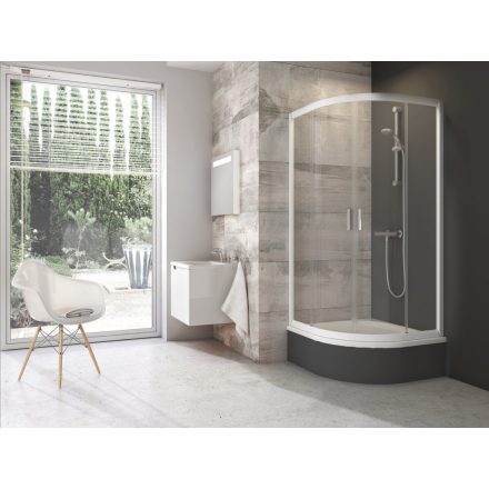 RAVAK zuhanykabin BLCP4-90 Krómhatású+ transparent