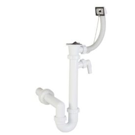   STY-638-1 Egymedencés mosogató szifon mosogató csatlakozóval, túlfolyóval