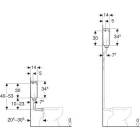 GEBERIT WC tartály AP112 Fontana falon kivüli