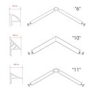 RAVAK Szegőléc  10/1100 fehér