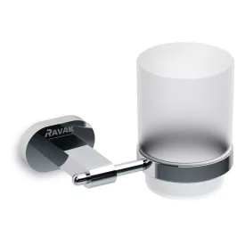 RAVAK Chrome POHÁRTARTÓ ÜVEG 1-ES CR210