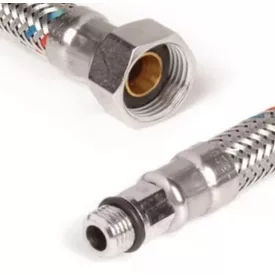 Flexicső VÍZ 1/2" M8 csapbekötő 35,40,50,60