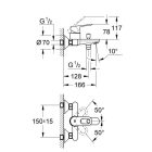 Grohe Bau loop - kádtöltő csaptelep - 23341000