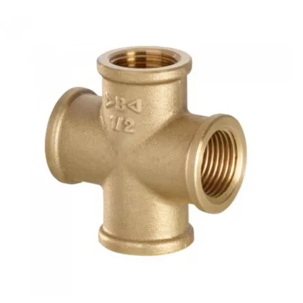 Réz Kereszt idom 3/4" BB