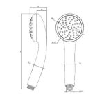 Mofém BASIC zuhanyfej 275-0035-07