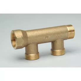Osztó 3/4"- 3/4"- 2kör KM  ,N' ICMA