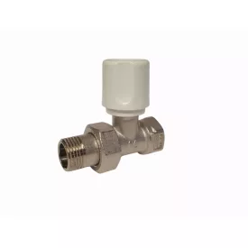 Bianchi 1/2" Vas Egyenes radiátor szelep 407D