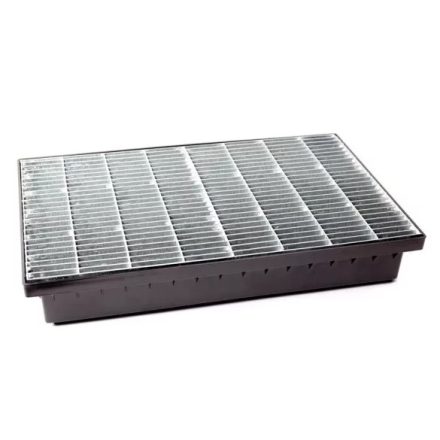 Esővíz Lábtörlő hg rács  110 csatl. 60*40*10