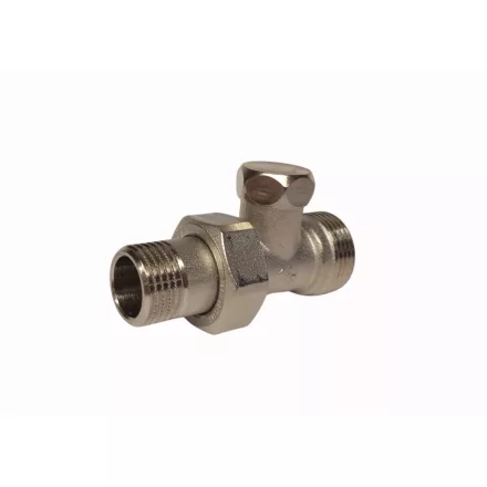 Bianchi 1/2" KM Egyenes torló, visszatérő  radiátor szelep 414D
