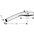 HansGrohe Croma Select E 1JET - kézi zuhany - 26814400