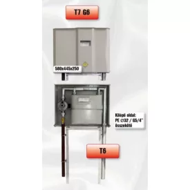   PERÓ GÁZ  T7 GG + T6 Előkerti szabályzó- és mérőállomás + láb