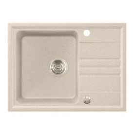   Mosogató Gránit GRANMASTER LUKA 1B 0.5 D   640x500 világosbézs