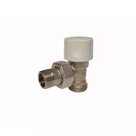 Bianchi 1/2" rad. szelep, Eurok. Sarok Therm. 409TE
