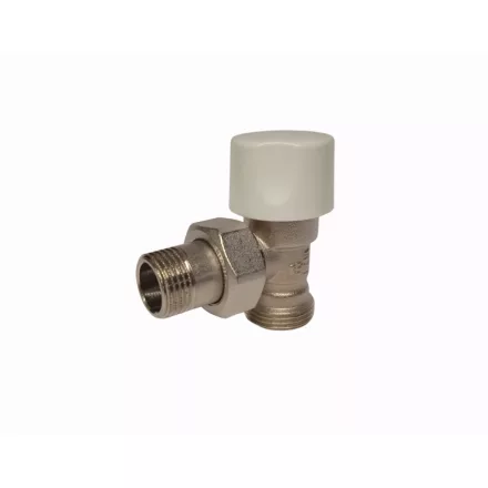 Bianchi 1/2" rad. szelep, Eurok. Sarok Therm. 409TE