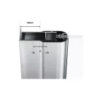 RAVAK Chrome CSD1 90 zuhanyajtó krómhatású+transparent