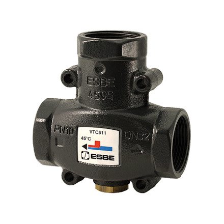 Keverőszelep 3 járatú ESBE VTC511 5/4" 50°C