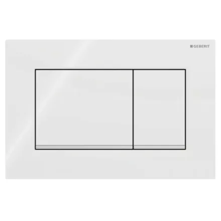 GEBERIT nyomólap SIGMA30  - 115.883.KJ.1 fehér szögl./fényes króm