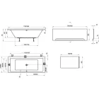 RAVAK FORMY 01 kád 170X75