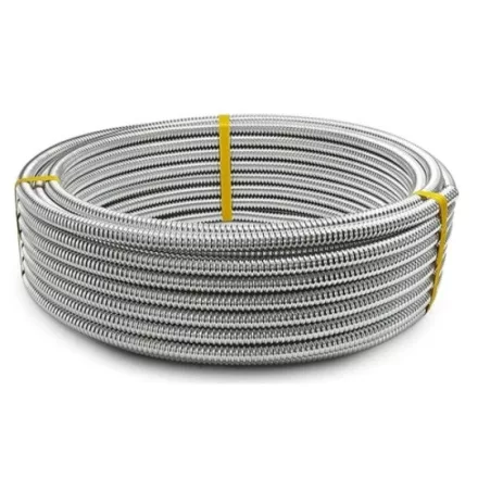 Flexicső acélbordás INOX VÍZ  1/2" /cm