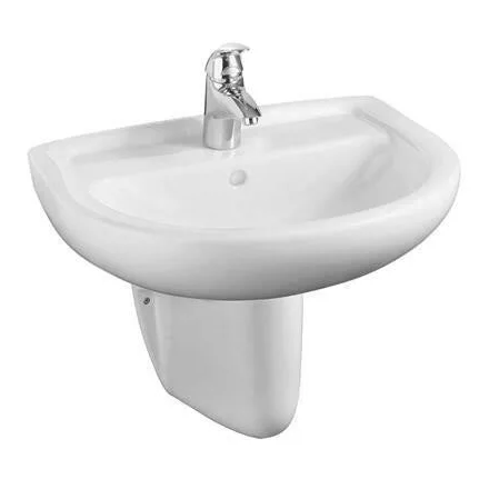 ALFÖLDI 4191 60 01 , 60x49cm Bázis mosdó  csaplyukas