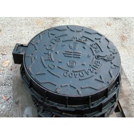 Aknafedlap Nehéz kerek átm. 40 400KN