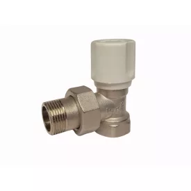 Bianchi 3/4" Vas Sarok radiátor szelep 401