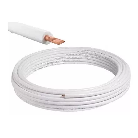 Rézcső 12x1 klíma (tisztított, lágy) szigetelt