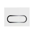 RAVAK Chrome WC Öblitő Nyomólap fehér X01455