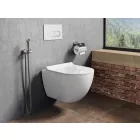 RAVAK Chrome WC Öblitő Nyomólap fehér X01455