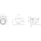 RAVAK Uni Chrome WC Rim Off X01535