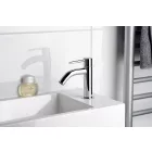 SAPHO SMALL mosdó szelep, álló 145mm króm SM24