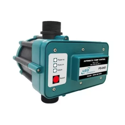 Kút motorvédő kapcsoló (press control) LEO PS-04D 2,2 kW