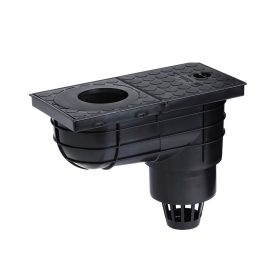   Esővíz ereszcsatorna bekötő KV-110 (alsó elfolyású) PVC 110