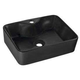 SAPHO Mosdó Balena 48x13,5x37cm BH7013B matt fekete