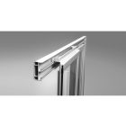 RAVAK Zuhanyajtó ASDP3-100 Fehér+grape