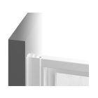 RAVAK Zuhanyajtó ASDP3-100 Fehér+grape