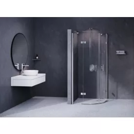 RAVAK Zuhanykabin SMSKK4-90 króm+transparent