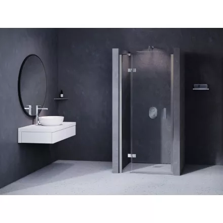 RAVAK Zuhanyajtó MSD2-100 L krómhatású+transparent