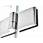 RAVAK Zuhanyajtó MSD2-100 L krómhatású+transparent
