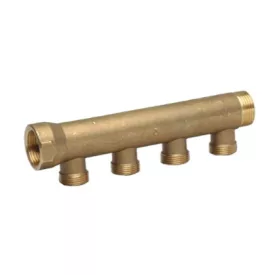 DELTON  Osztó 1"- 3/4"- 4kör KM