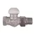 Herz 3/4" Vas Egyenes Thermo radiátor szelep 7723.92