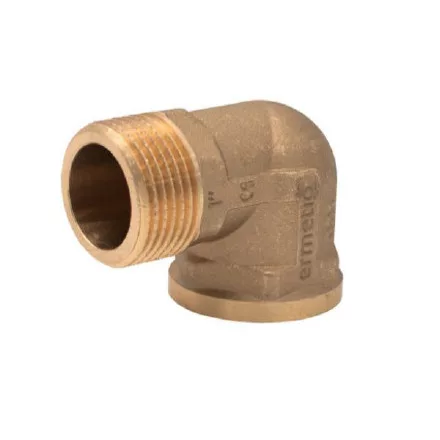 Ermetiq Réz könyök 3/4" KB