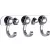 pipere Everpro fogas 3 ágú króm HOOKS ER-JT23