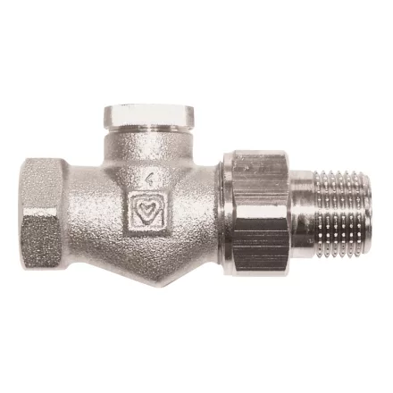 Herz 1/2" Vas Egyenes radiátor torló, visszatérő 3723.41