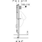 GEBERIT Duofix vizelde 111.616.00