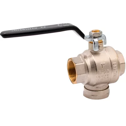 Golyóscsap 1" BB mágneses szűrővel Ermetiq ER-LTFF11