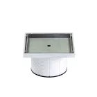 STY-505-B-F Padlórács magasított, burkolható 15x15