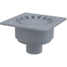 Alcaplast APV16 padló összefolyó 150x150/50 mm fehér műanyag, egyenes kiv